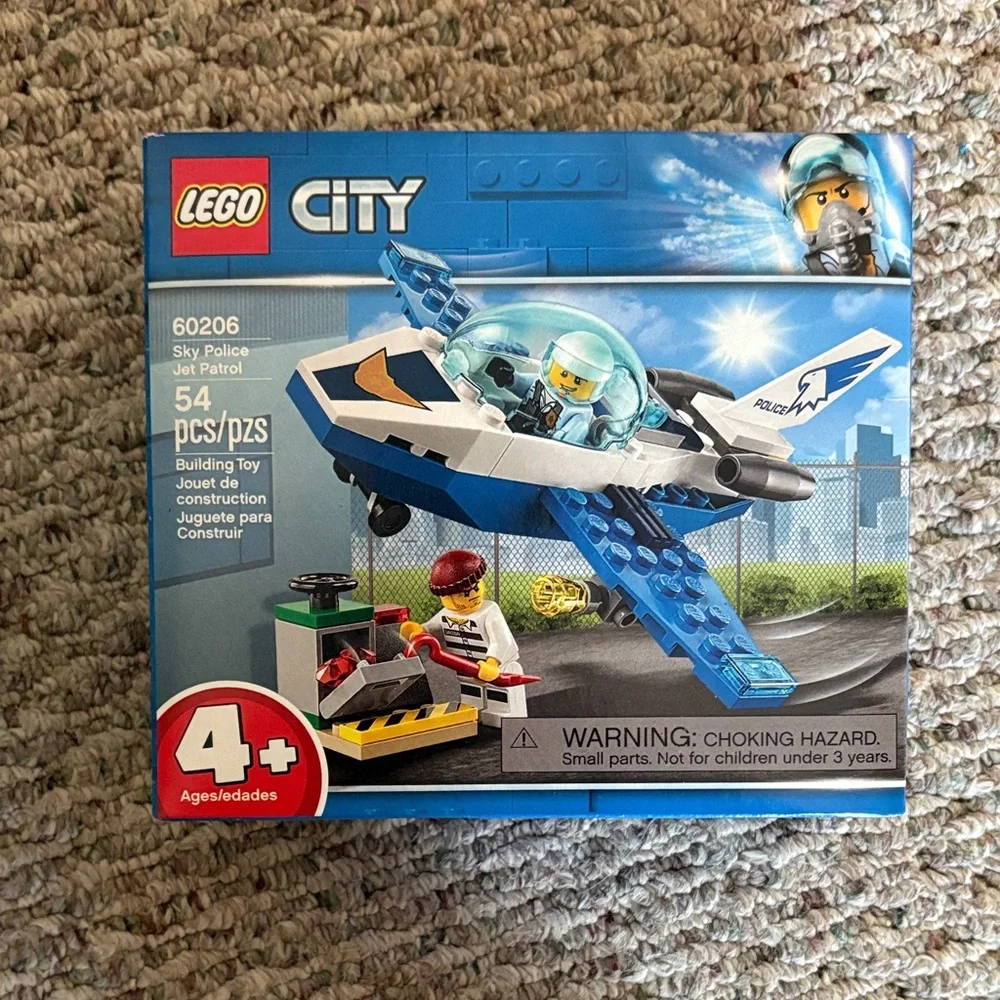 LEGO Minecraft and City Sets - Blue, Green, Red